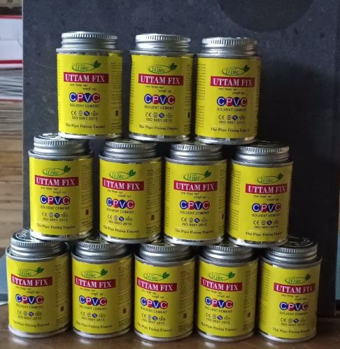 Uttam Fix CPVC Solvent Cement, For Construction Use, Form : Liquid