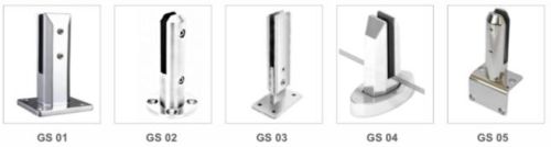 RUTU Stainless Steel Railing Spigot, Color : Silver