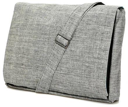 Plain Cotton Laptop Bag