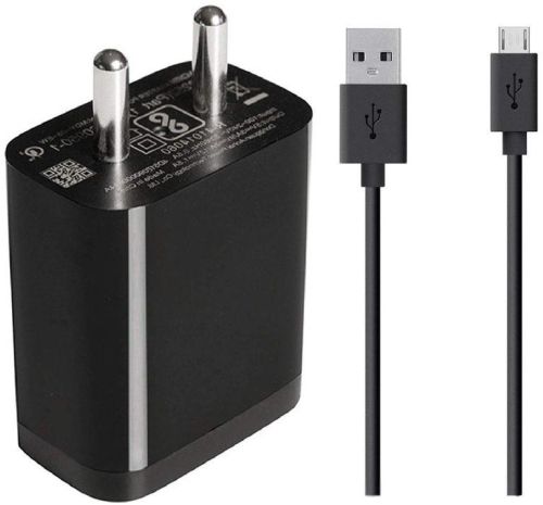 Mobile Phone Charger, Color : Black