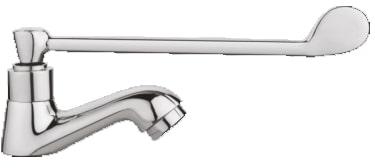 Chrome Plated Elbow Action Pillar Cock, For Bathroom, Kitchen, Feature : High Pressure, Rust Proof