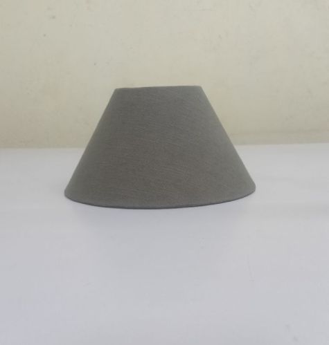 Plain Cotton Lampshade Table 12inch, 12X5.5X7