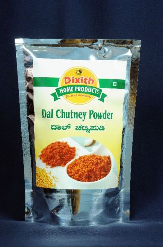 Dixith Dal Chutney Powder, For Snacks, Feature : Hygienic, Longer Shelf Life, Tasty Delicious