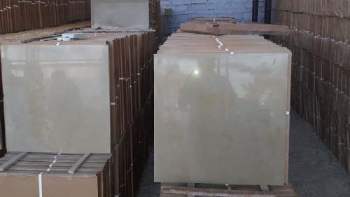 Square Solid 90sq Feet Brown Mirror Kota Stone, For Bathroom, House, Kitchen, Size : Customised