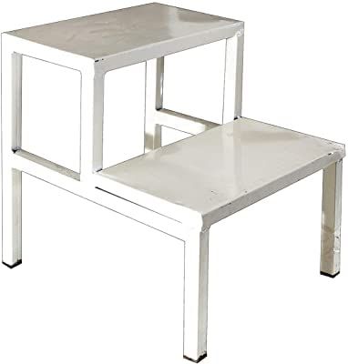 Polished Metal Foot Step Stool, For Home, Office, Restaurants, Shop, Style : Non Folding