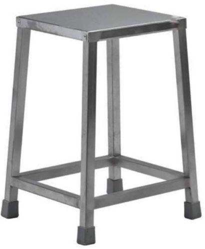 Stainless Steel Metal Stool, For Home, Office, Restaurants, Shop, Style : Non Folding