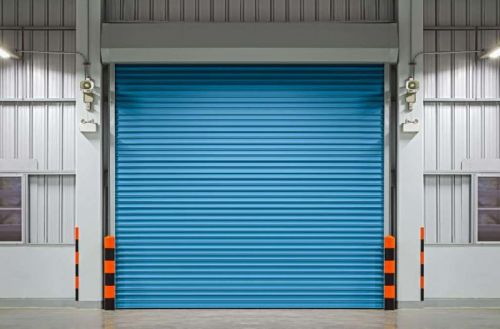 PVC Rolling Door, For Industrial