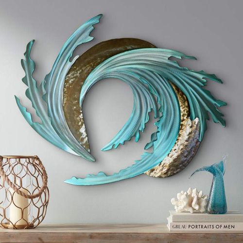 Metal Sea Dragon Wall Decor Frame, For Home, Hotel, Office, Feature : Attractive Design, Fine Finishing