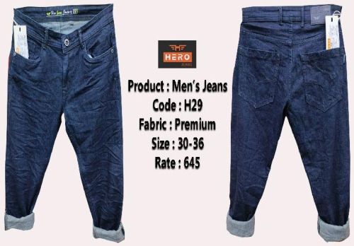 Fade H 29 Denim Jeans, Size : 30-36