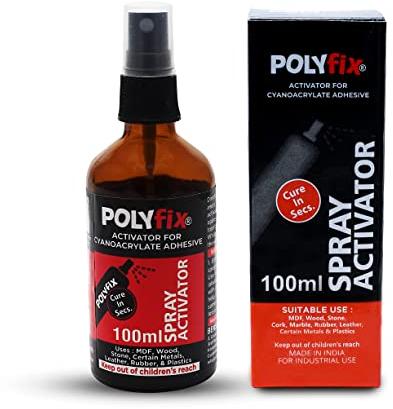 100 ML Polyfix Spray Activator, Packaging Type : Box