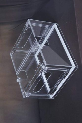 Rectangular Polished Acrylic Customized Boxes, For Packing Gift, Size : Standard