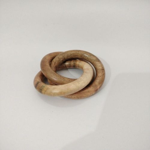 Wooden Chain Link Napkin Ring, Size : 2iinch