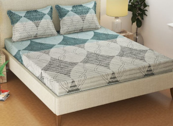 Beautiful Geometric Bedsheet King Size