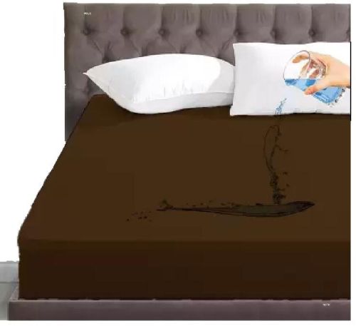 Plain Elastic Mattress Cover Waterproof, Technics : Machine Made