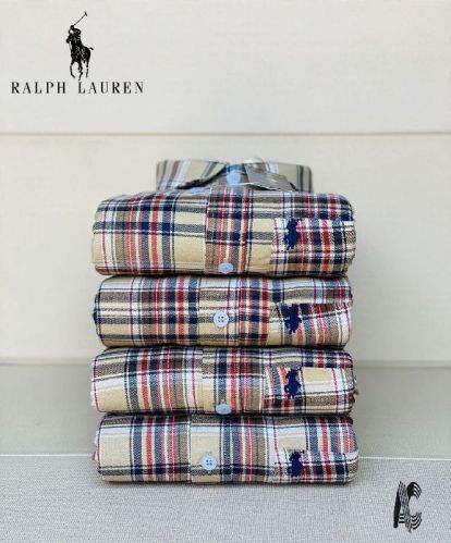 Check Print Cotton Shirt Collection For Men's Wear