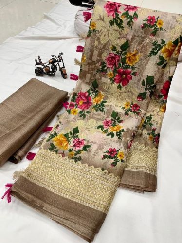 Pure Khadi Silk Saree, For Easy Wash, Dry Cleaning, Anti-Wrinkle, Shrink-Resistant, Technics : Hand Made