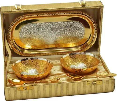 Polished Gold Plated Gift, For Home, Office, Shop, Style : Modern