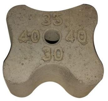 Sqaure Cement Square Cover Block, For Floor, Color : Grey