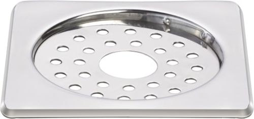 Square Floor Drain With Hole, For Draining, Size : 6x6 Inches