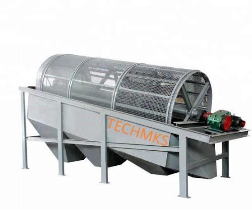 TROMMEL SCREEN WITH FEED HOPPER, Feature : Highly Efficient