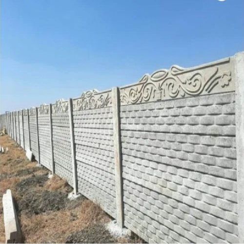 Cement Polished Plain Compound Wall, For Boundaries, Construction, Feature : Accurate Dimension, Durable