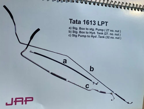 Tata LPT 1613 Power Steering Hose Pipe