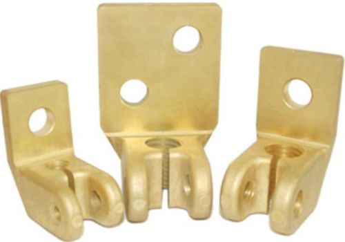 Polished Plain Brass Transformer Terminals, Color : Golden