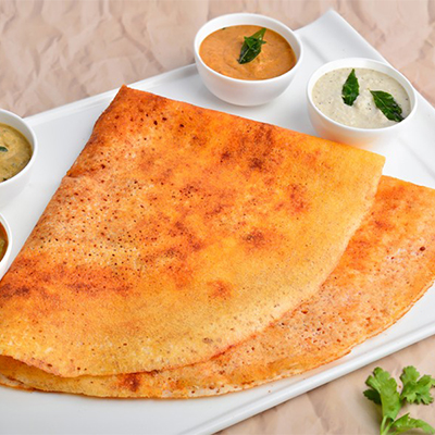 Ready To Eat Ghee Karam Dosa, Certification : FSSAI