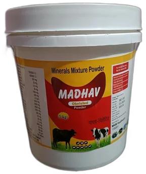 Madhav Gold Chelated Mineral Mixer Powder, For Animals, Packaging Type : Packet