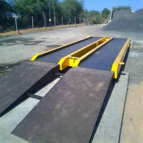 Mild Steel 12M Mobile Weighbridge, Weighing Capacity : 80 Ton