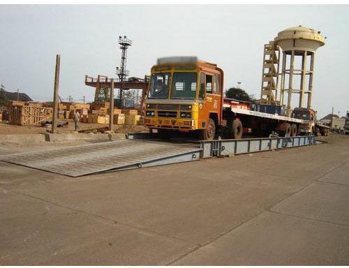Mild Steel 16M Pitless Weighbridge, Weighing Capacity : 100 Ton