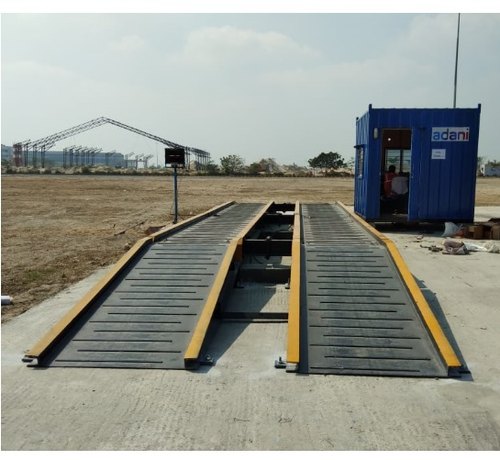 Steel 18M Portable Weighbridge, Weighing Capacity : 120 Ton