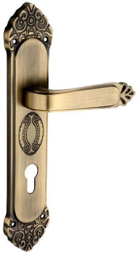 CENT Brass Orchid Mortise Pair, For Door, Color : Brown