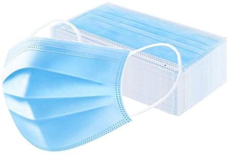 Non Woven 3 Ply Mask, For Medical Purpose, Color : Blue