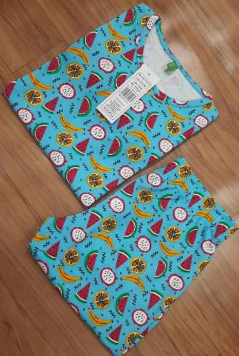 Printed Cotton Children Nightwear, Technics : Attractive Pattern