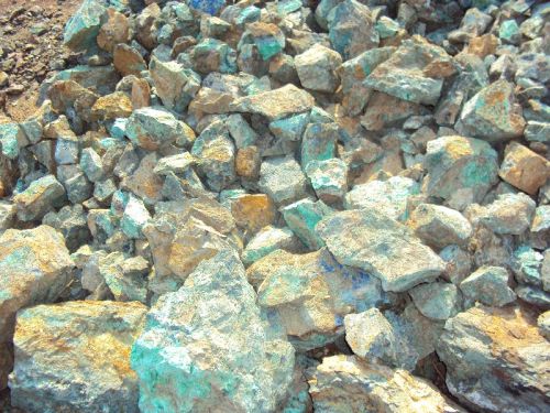 Copper Ore Lump For Metallurgy, Industrial Use