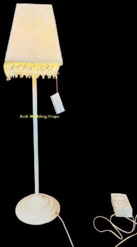 Rectangular 3.5ft White Color Floor Lamp Shade, For Decoration, Style : Antique, Common