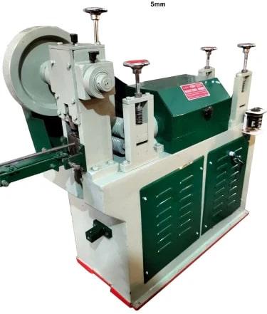 Polished Mild Steel Electric Customized Wire Straightening Machine, For Industrial, Certification : CE Certified