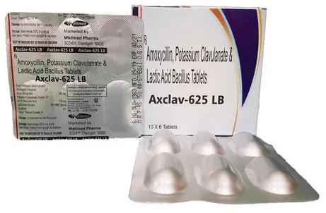 Amoxycilin Potassium Clavulanate & Lactic Acid Bacillus Tablets
