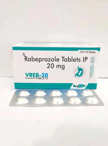 Rabeprazole Sodium IP 20mg Tablets, Medicine Type : Allopathic