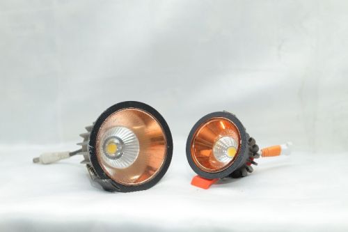 12w Bk Cop Cob Light