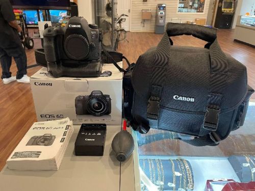 Canon EOS 6D Mark II Digital SLR Camera Body 26.2 MP Full-Frame WiFi Enabled