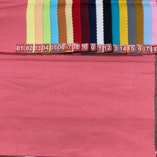 Sarathi Overseas Plain Cotton Linen Fabrics, Color : Multicolor