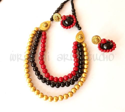 Polished Terracotta Jewellery, Size : Medium