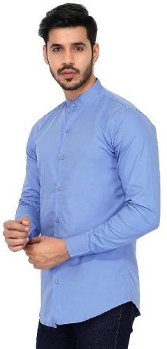 Mens Chinese Collar Shirt, Size : XL, XXL