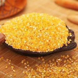 Natural Corn Grits, For Cooking, Desserts, Packaging Type : Gunny Bag