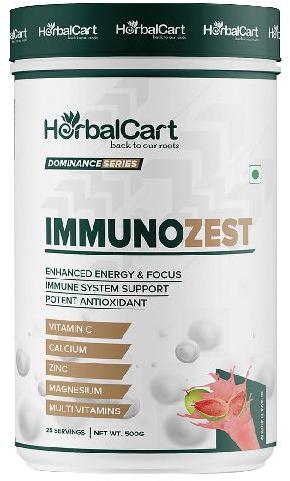 HerbalCart Immunozest, Immunity Booster Shake, Guava Flavour (500g)