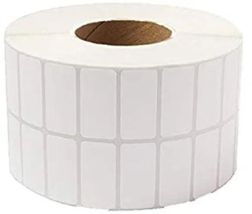 Paper Plain Barcode Label Roll, Finish Type : Matte