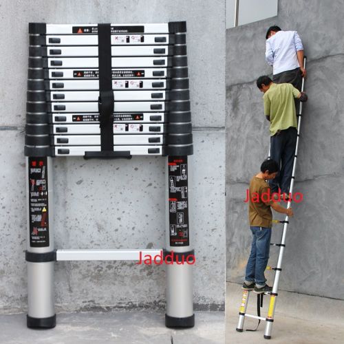Aluminum 2.0m-8.0m Single Telescopic Ladder for Home