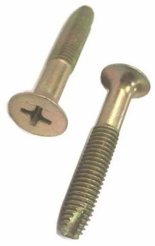 Flat Countersunk Mild Steel Container Screws, For Hardware Fitting, Technics : Cold Rolled